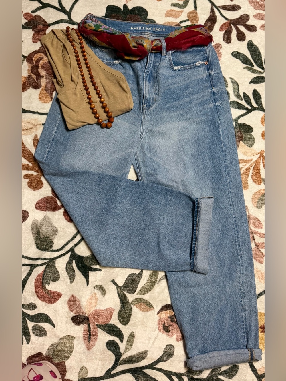American Eagle Outfitters Baggy Jeans Size 12